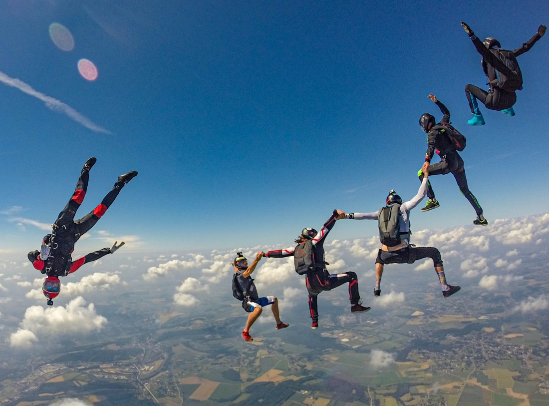 Namur skydiving