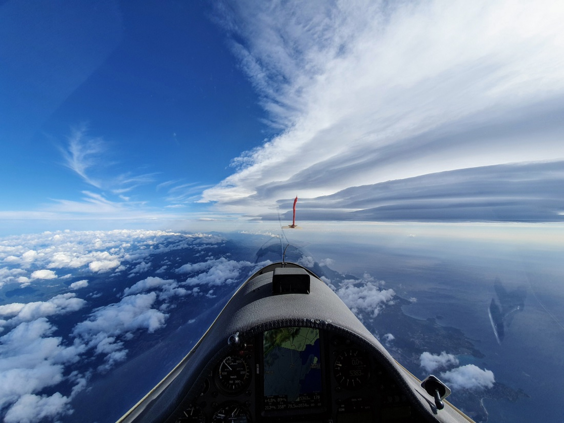 Baptiste Innocent glider France Corsica Italy