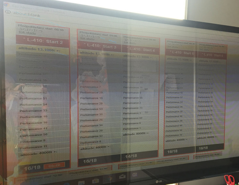 Electronic Manifest Board